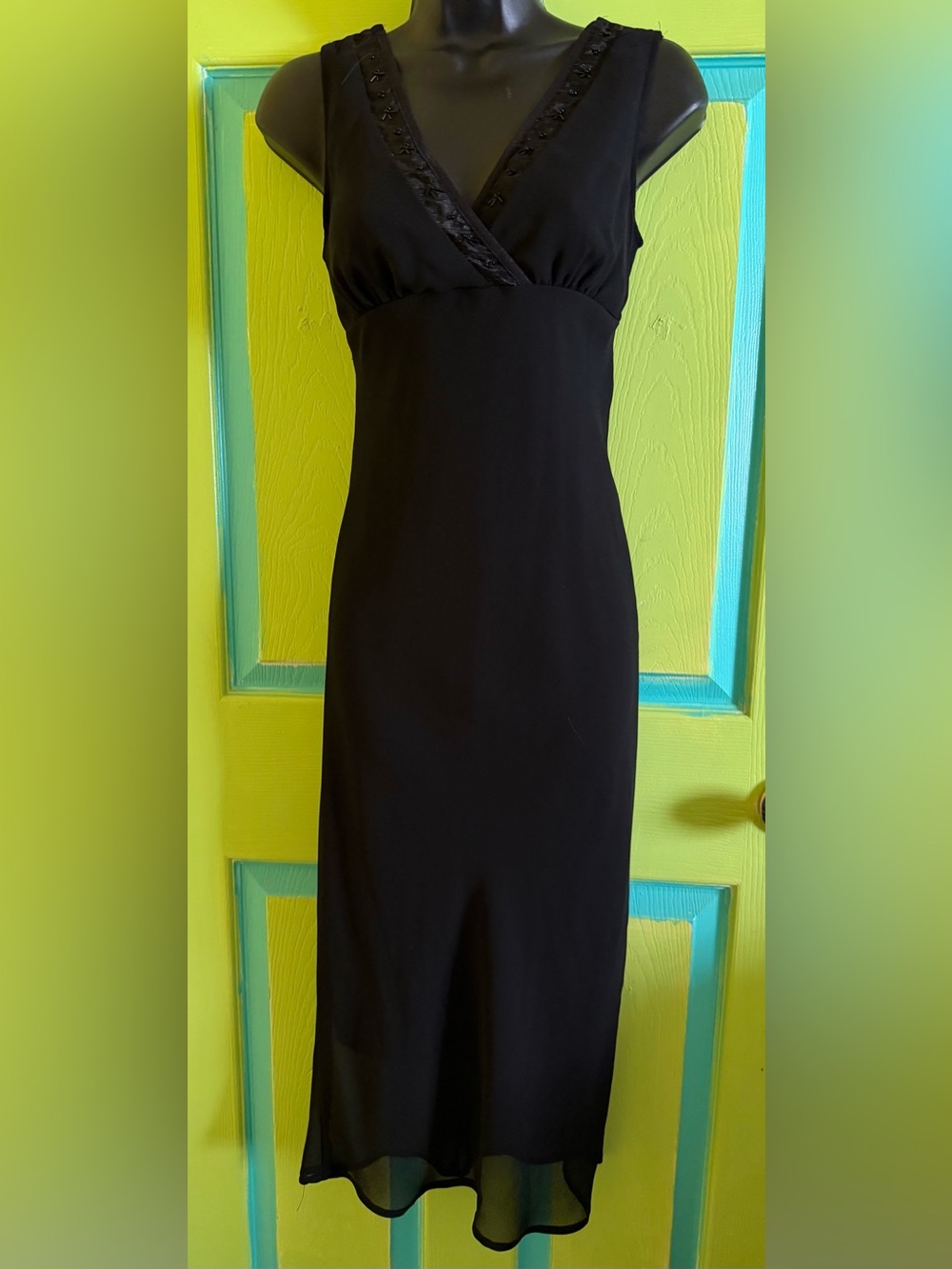 Ruby Rox Black Maxi Dress - Sleeveless V-Neck